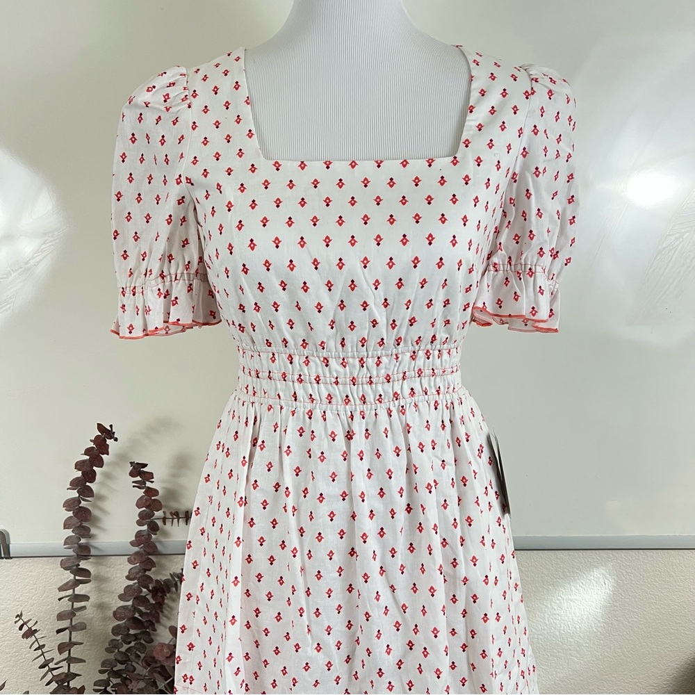 Gal Meets Glam Dorothy Linen Dress With Pockets Sz 0 Retsil $158 - Picture 5 of 13